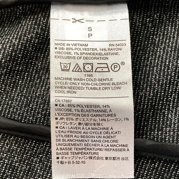 Like New Banana Republic Knit Herringbone Blazer Coat - Picture 8 of 8